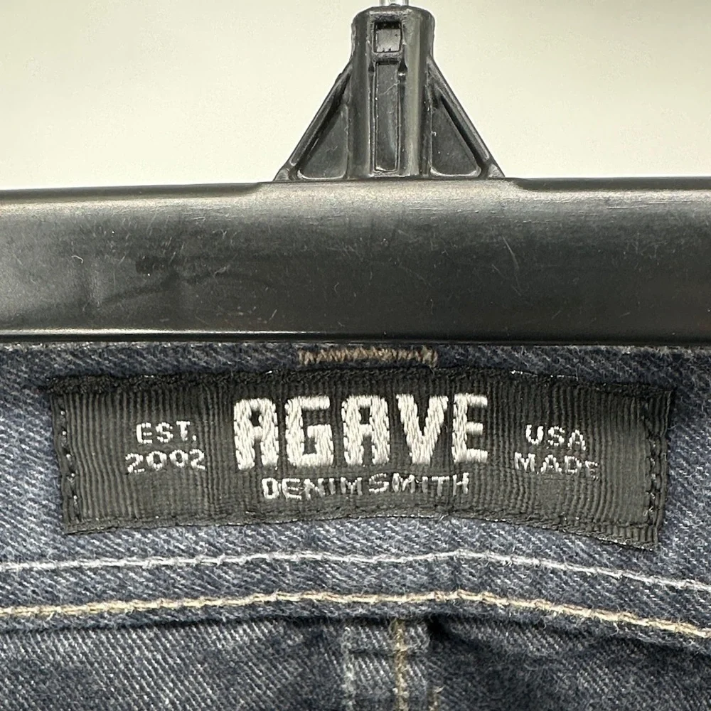 Agave Pragmatist Men's Dark Blue Straight Jeans